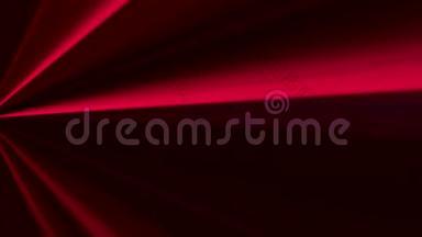 光的运动速度红色发光光束的流动